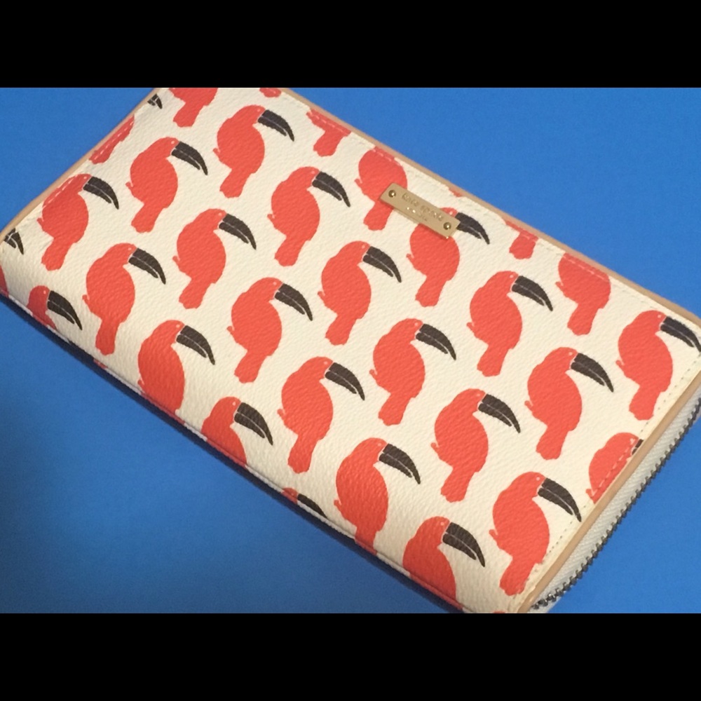 Kate Spade Poplar St Toucan Wallet - Picture 2 of 8